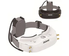 Eachine EV300D 1280*960 5.8G 72CH HDMI DVR RC Camera Racing Drone FPV Goggles - White