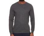 Russell Athletic Men's Essential 60/40 Performance Long Sleeve Tee / T-Shirt / Tshirt - Black Heather
