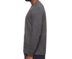 Russell Athletic Men's Essential 60/40 Performance Long Sleeve Tee / T-Shirt / Tshirt - Black Heather