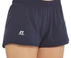 Russell Athletic Women's Essential Jersey 3" Inseam Shorts - Navy 4