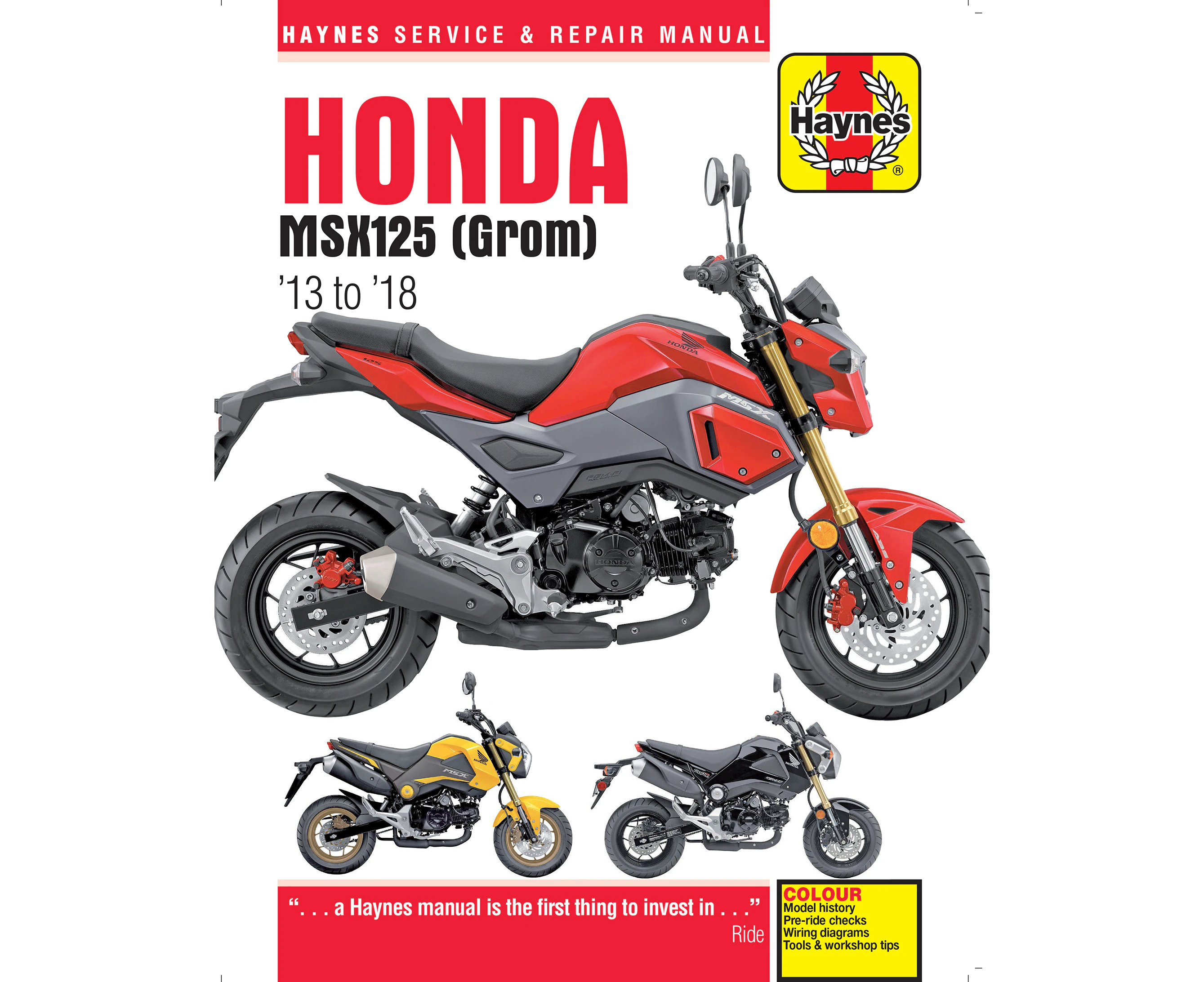 Honda MSX125 (Grom) (13-18)