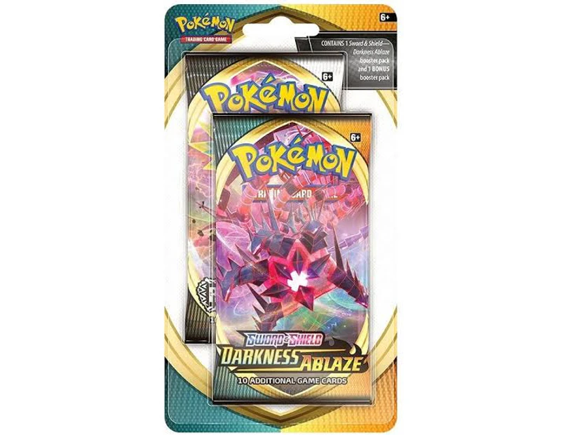 Pokemon TCG Darkness Ablaze Two Pack Blister