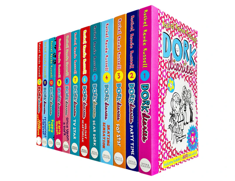 Dork Diaries 12-Book Set by Rachel Renee Russell