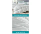 Dreamz 700GSM All Season Goose Down Feather Filling Duvet in Super King Size - White
