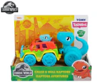 Tomy Jurassic World Chase & Roll Raptors Toy