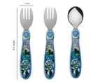 The First Years Toy Story Utensils 3-Pack - Blue/Green 5