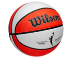 Wilson WNBA Authentic Series Outdoor Size 6 Basketball - Orange/White