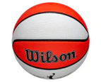 Wilson WNBA Authentic Series Outdoor Size 6 Basketball - Orange/White