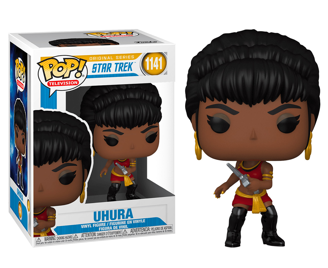 Funko Pop! #1141 Star Trek: The Original Series Mirror Uhura Vinyl ...