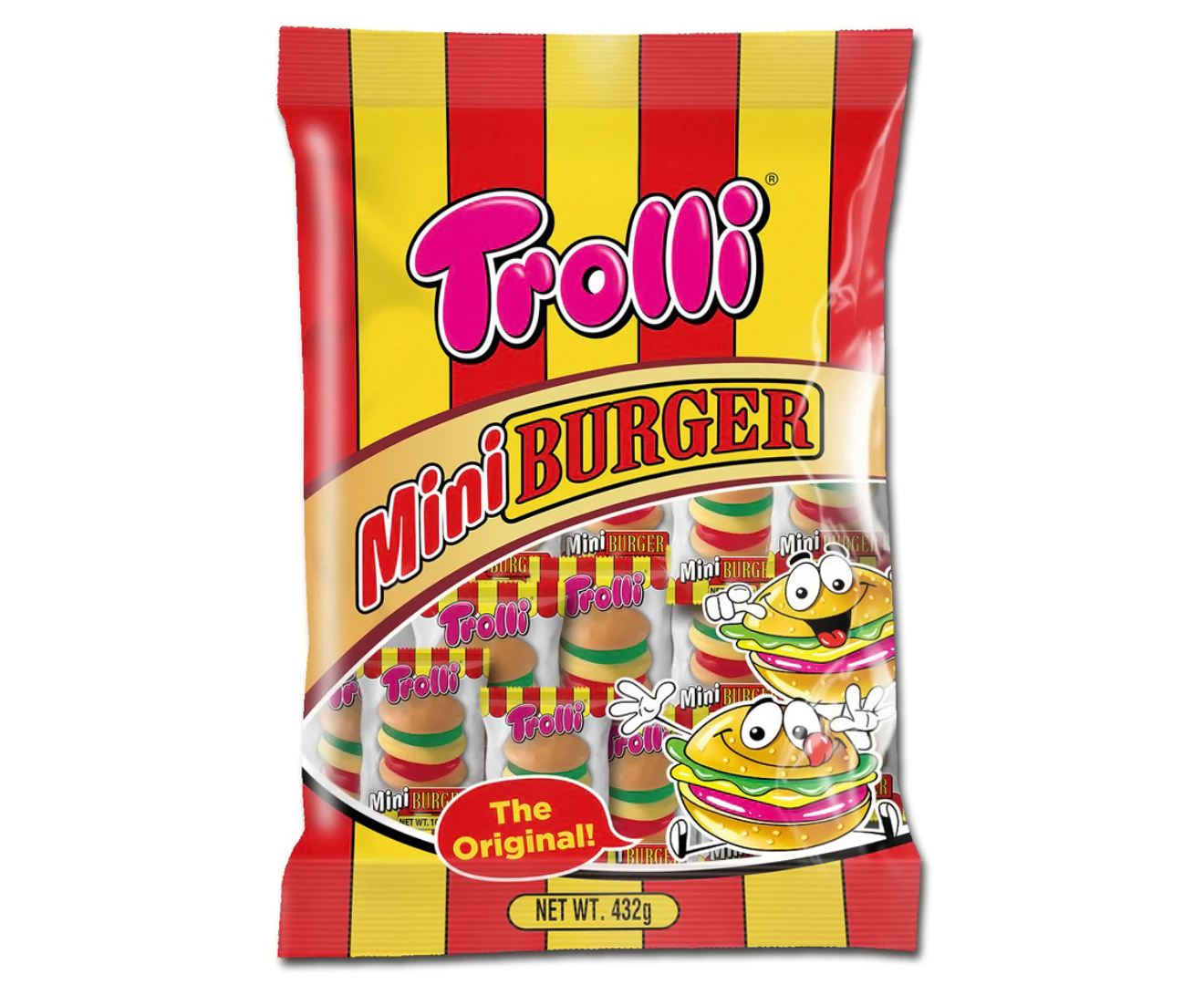 Trolli Mini Burger 432g