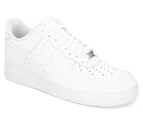 Nike Unisex Air Force 1 '07 Low Sneakers - White