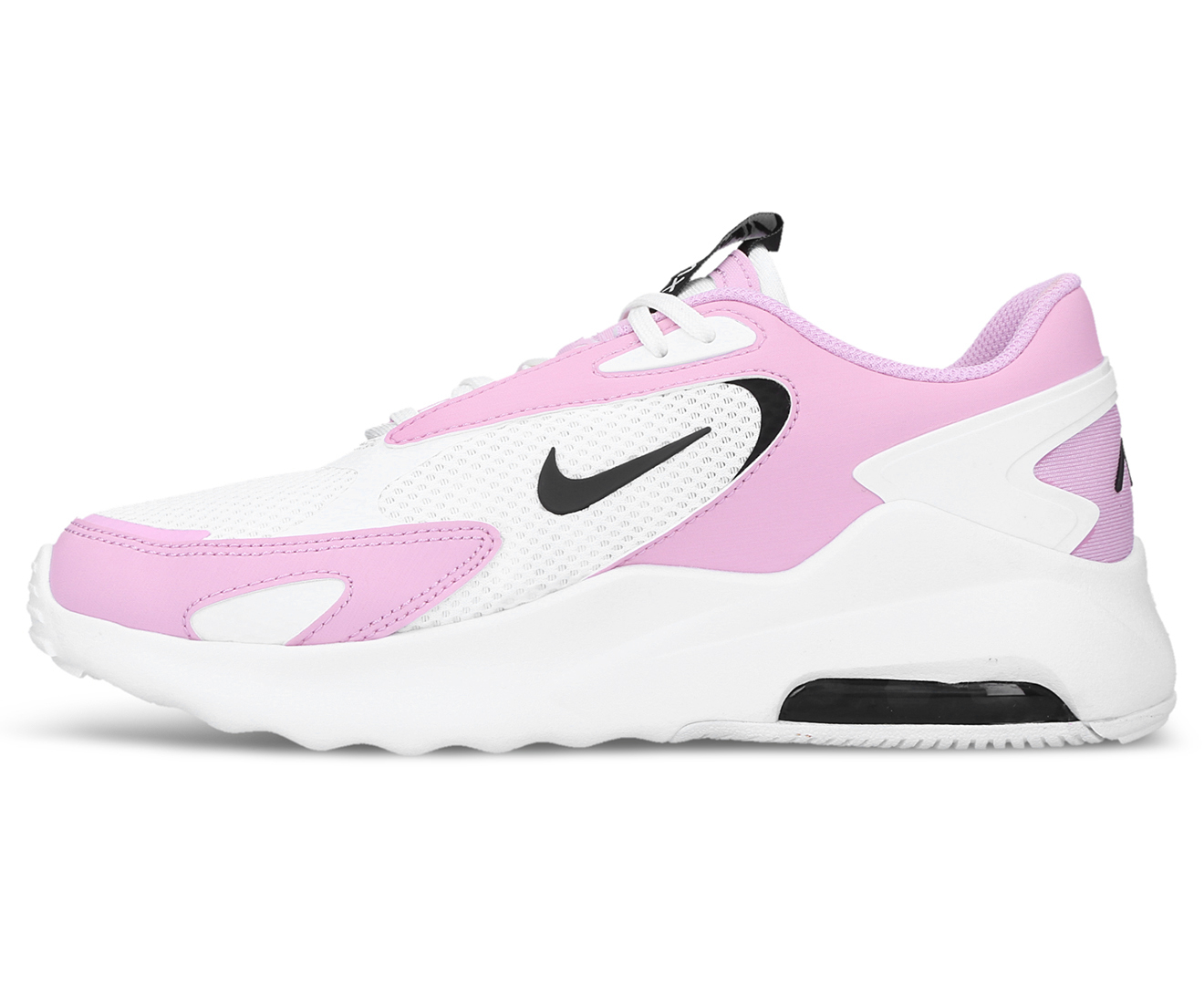 Nike Women's Air Max Bolt Sneakers - White/Black/Arctic Pink | Catch.com.au