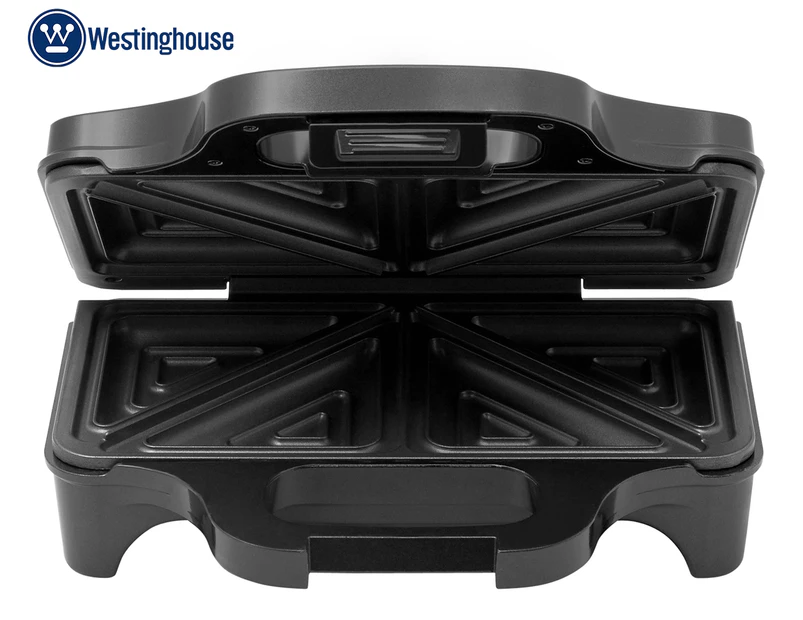 Westinghouse 2-Slice Toasted Sandwich Maker - Grey WHSWM02K