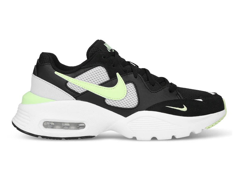 Nike Women's Air Max Fusion Sneakers - White/Barely Volt Black