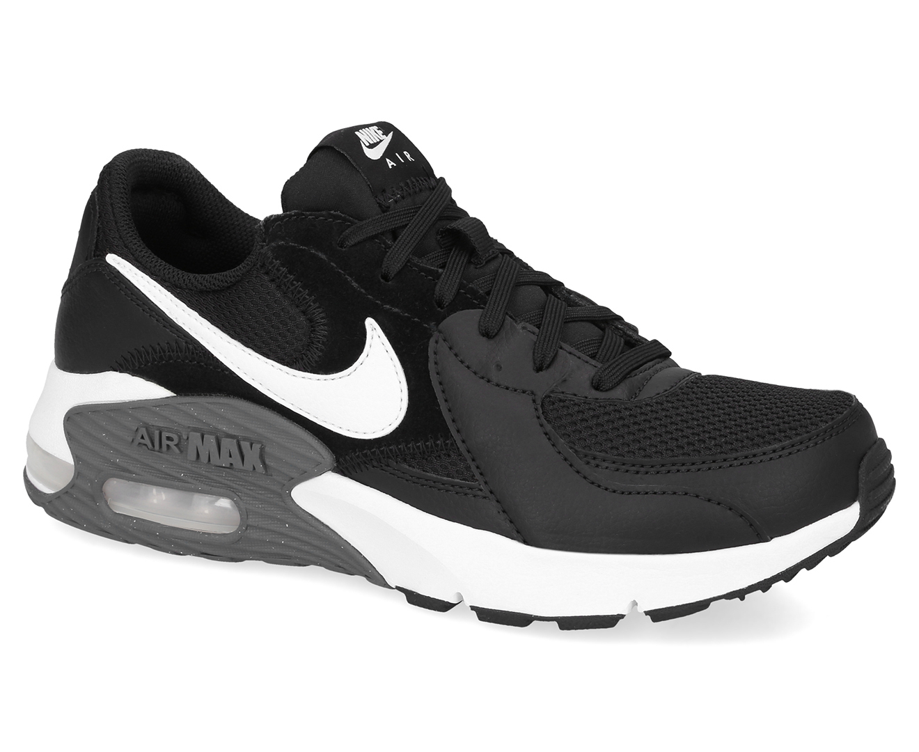 Nike Women's Air Max Excee Sneakers - Black/White/Dark Grey | Catch.co.nz
