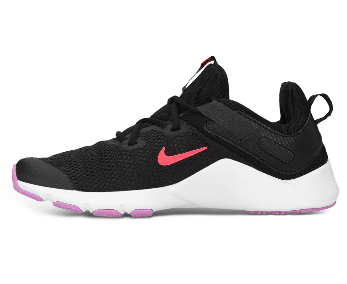 Nike Women's Legend Essential Training Shoes - Black/Flash Crimson | Catch.com.au