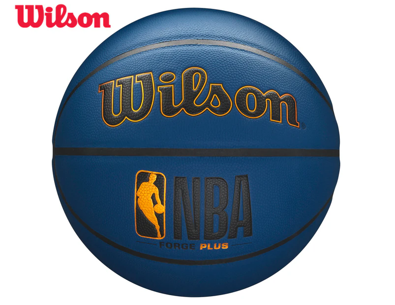 Wilson NBA Forge Plus Basketball - Deep Navy