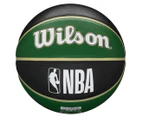 Wilson NBA Team Tribute Size 7 Basketball - Milwaukee Bucks