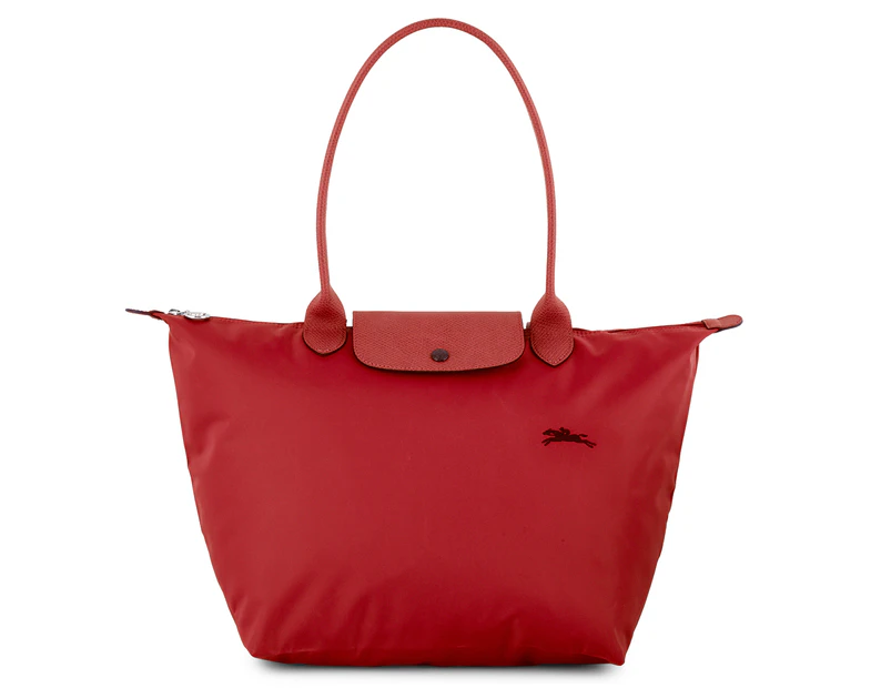 Longchamp Le Pliage Club Shoulder Tote Bag - Red