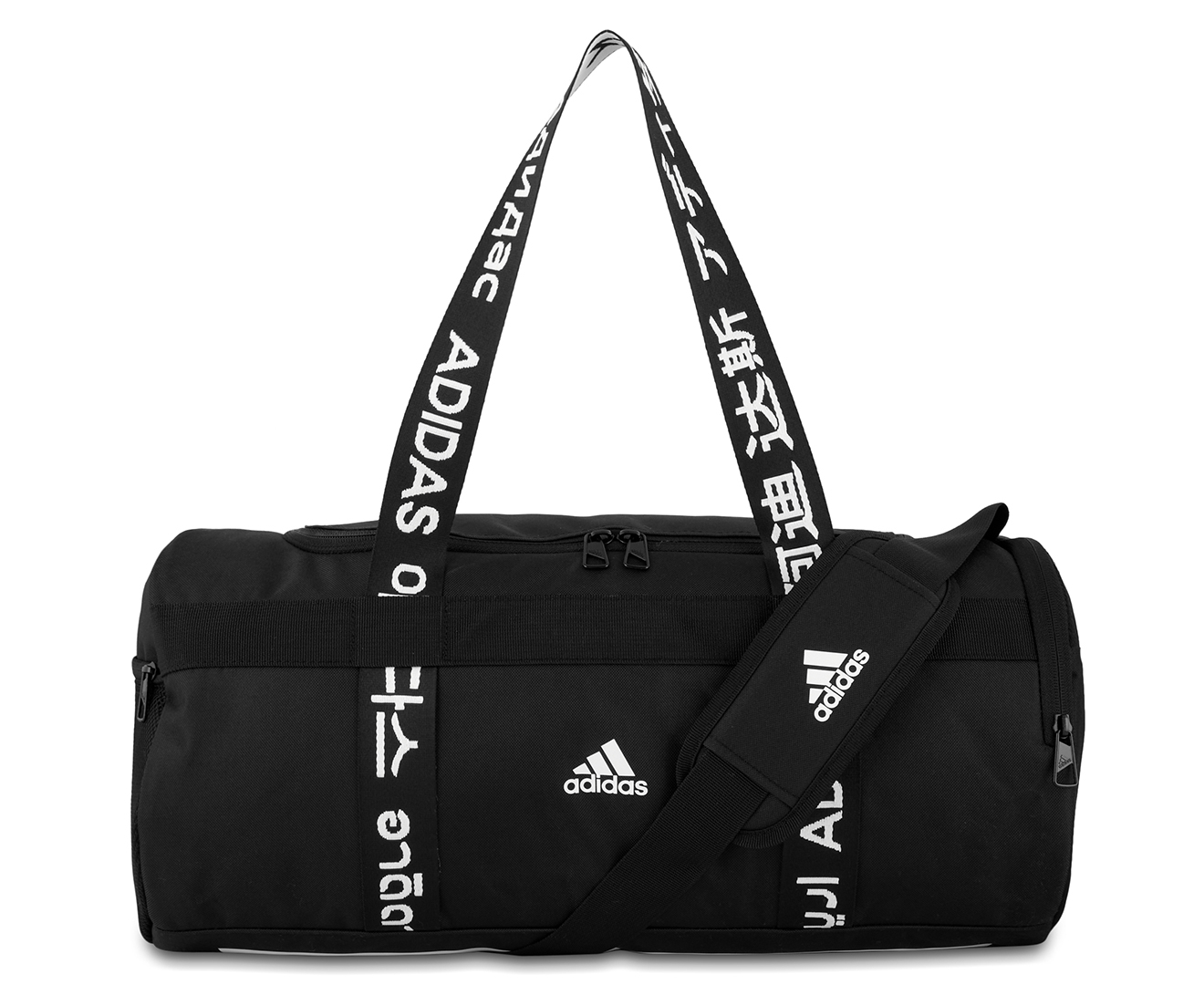 Adidas 21.5L Small 4ATHLTS Duffle Bag - Black/White | Catch.com.au