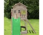 ALL 4 KIDS Brooklyn Cubby House with Slide and Sand Pitch 2