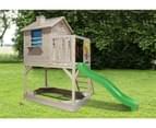 ALL 4 KIDS Brooklyn Cubby House with Slide and Sand Pitch 5