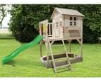 ALL 4 KIDS Brooklyn Cubby House with Slide and Sand Pitch 6