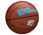 Wilson NBA Team Size 7 Basketball - OKC Thunder