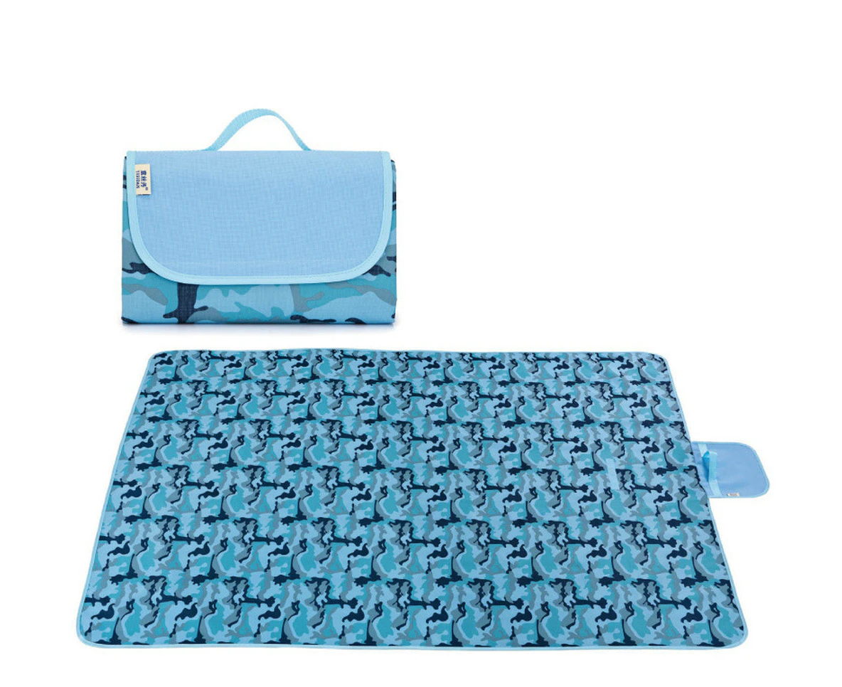 145*200cm Outdoor Waterproof Sandproof Foldable Portable Picnic Mat Picnic Blanket Fit up to 3-4 Adults