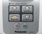Panasonic 5 Cup Rice Cooker - White SR-DF101WST