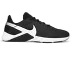 Nike Men's Legend Essential 2 Training Shoes - Black/White/Metallic Silver 360º