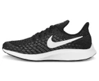 Nike Youth Air Zoom Pegasus 35 (GS) Running Shoes - Black/White