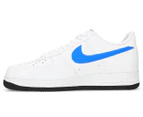 Nike Men's Air Force 1 '07 Sneakers - White/University Red/Blue