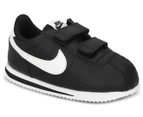 Nike Baby/Toddler Unisex Cortez Basic SL Sneakers - Black/White
