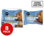 8 x BSc High Protein Low Carb Cookie Chunky Caramel Choc Chip 65g 1