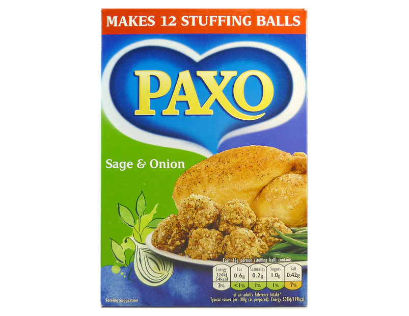 Paxo Sage Onion 170g