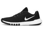 Nike Men's Flex Control 4 Training Shoes - Black/White/Dark Smoke Grey