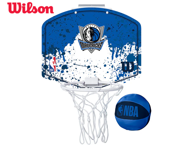 Wilson NBA Team Mini Hoop - Dallas Mavericks