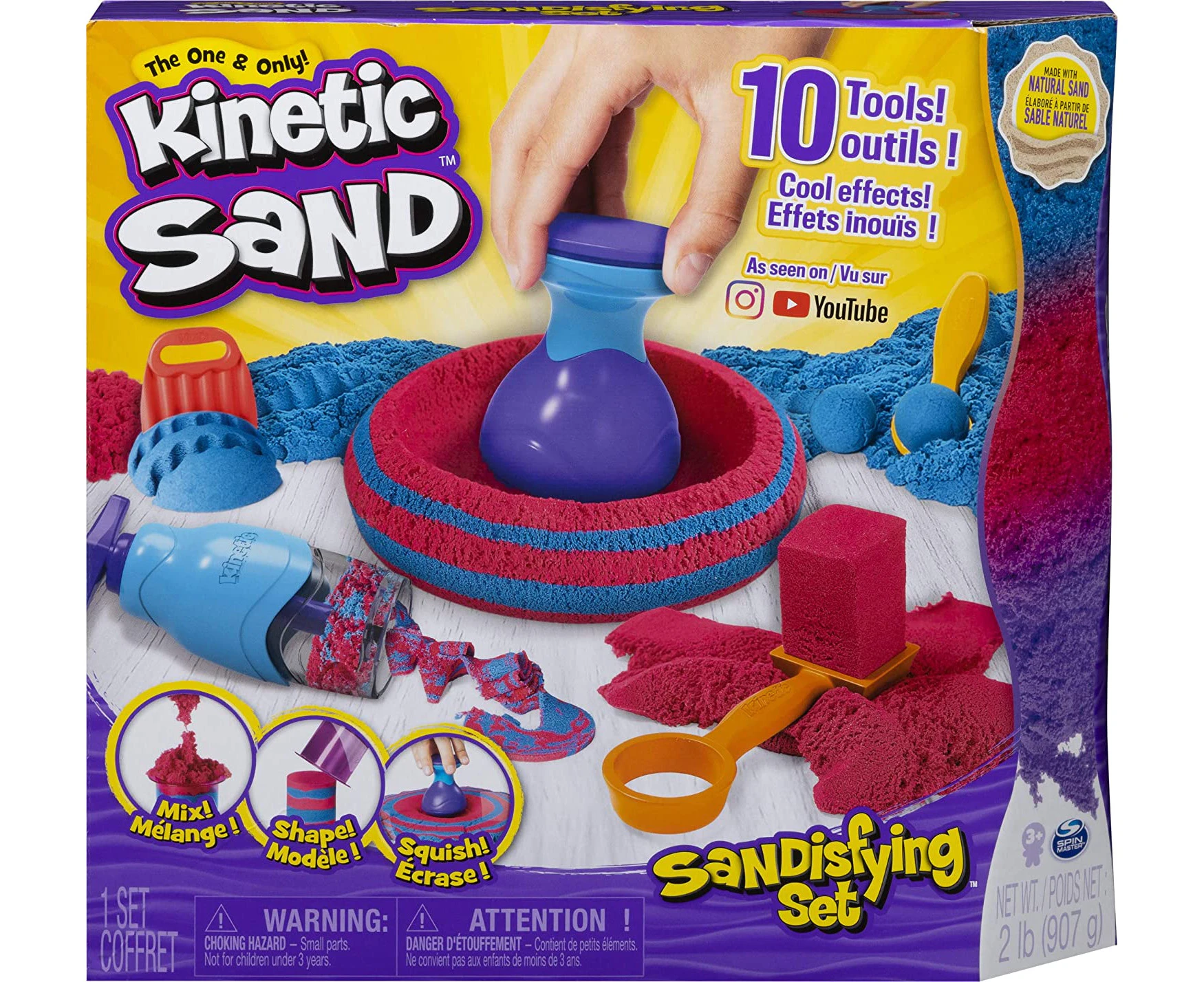 Kinetic Sand Sandisfying Set