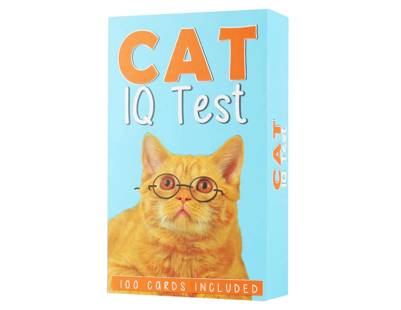 Gift Republic Cat IQ Test Cards