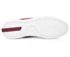 Lacoste Men's Novas 319 1 SMA Sneakers - Dark Red/White