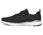 Skechers Women's Flex Appeal 3.0 First Insight Trainers - Black/Rose Gold 3