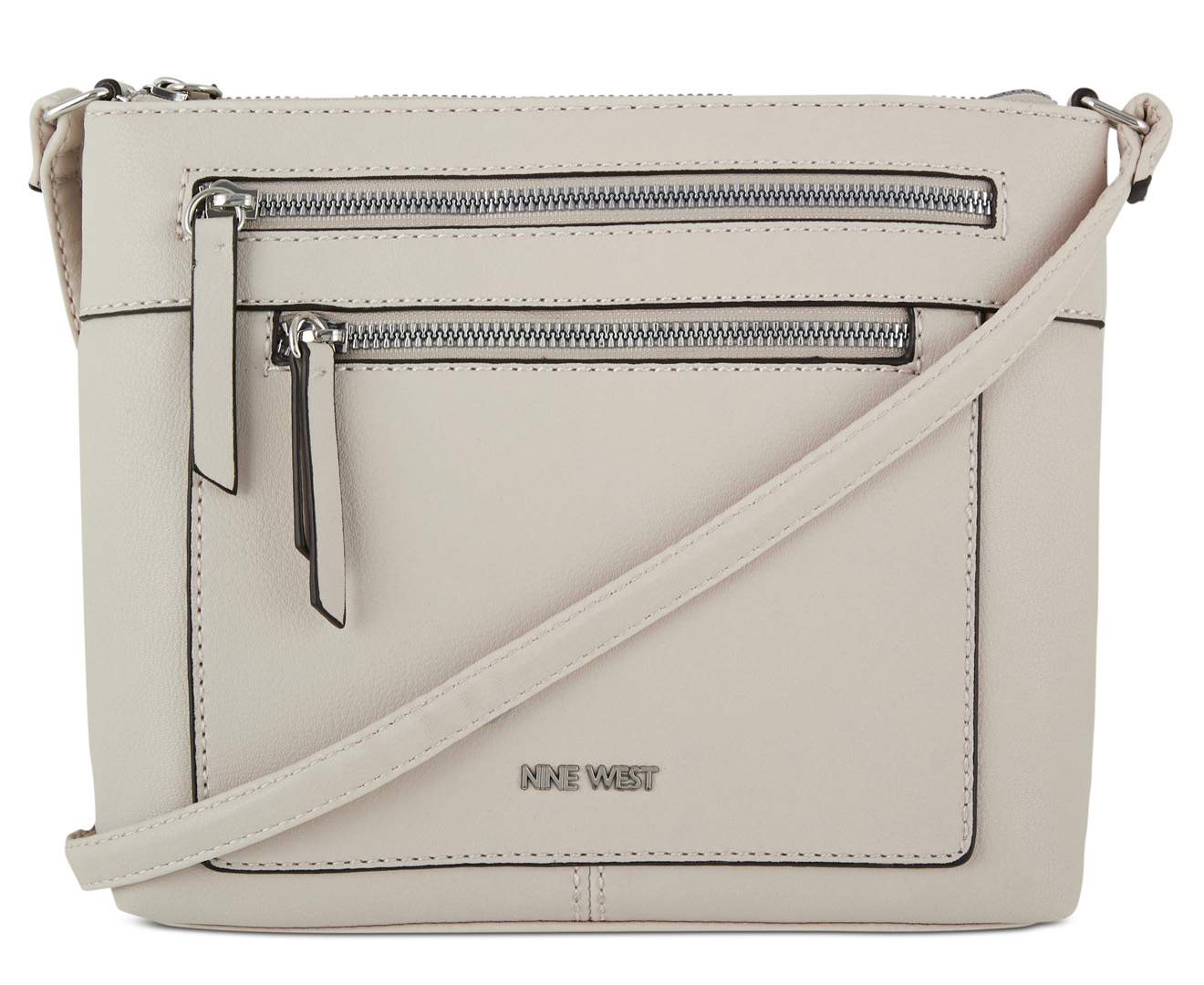 Nine West Coralia Ailani Crossbody Bag - Bone | Catch.co.nz