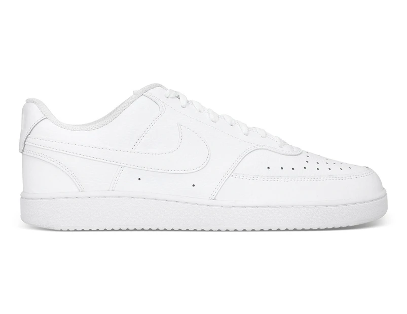 Nike Men's Court Vision Low Sneakers - White