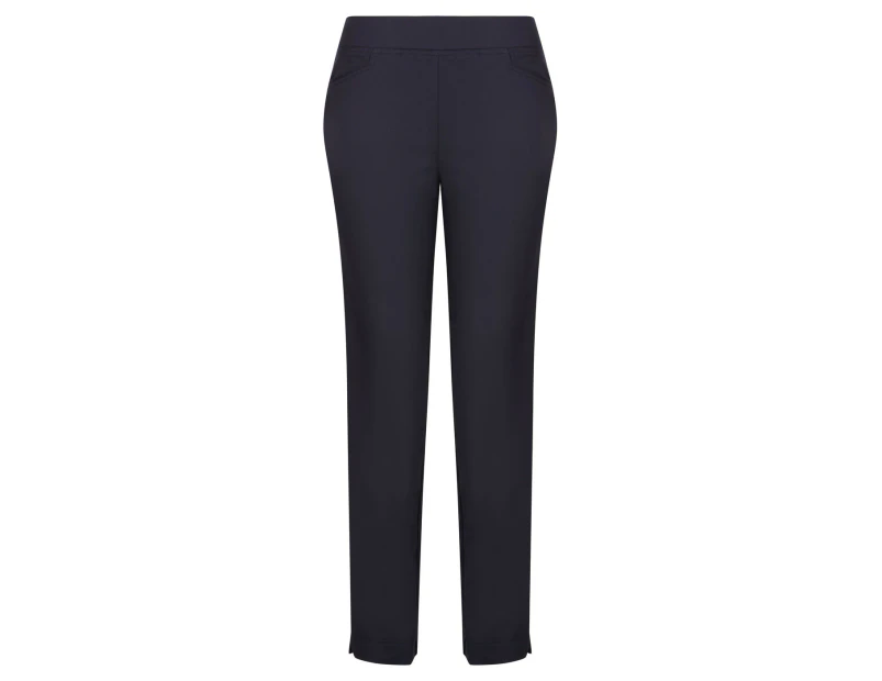 W.Lane Comfort Full Length Pant - Womens - French Navy