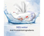 8 x 64pk Huggies 99% Water Ultimate Baby Wipes