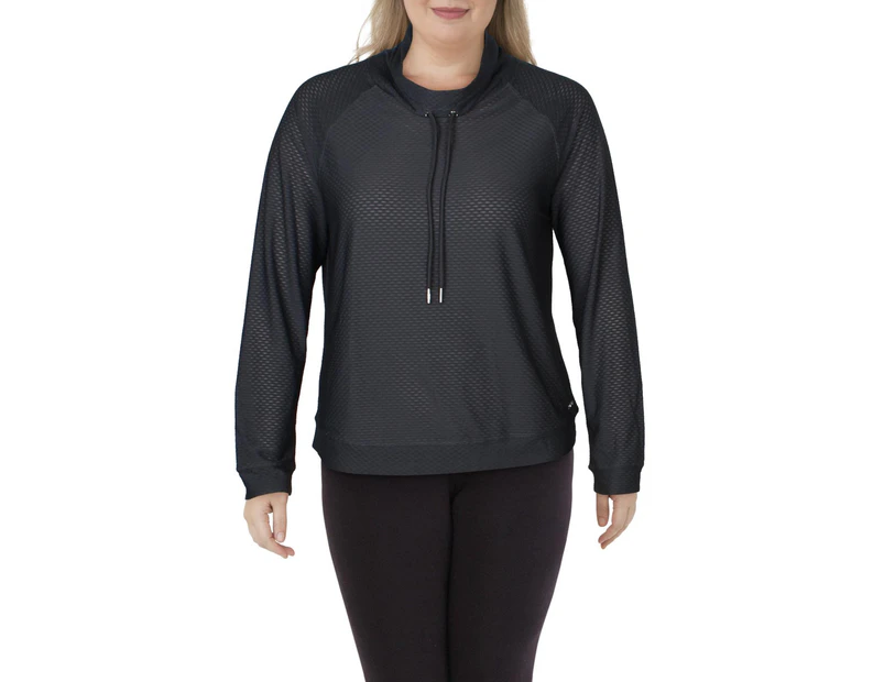 Marc New York Performance Women's Athletic Apparel Pullover Top - Color: Charcoal