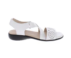 David Tate Women's Sandals & Flip Flops Alma - Color: White Calf