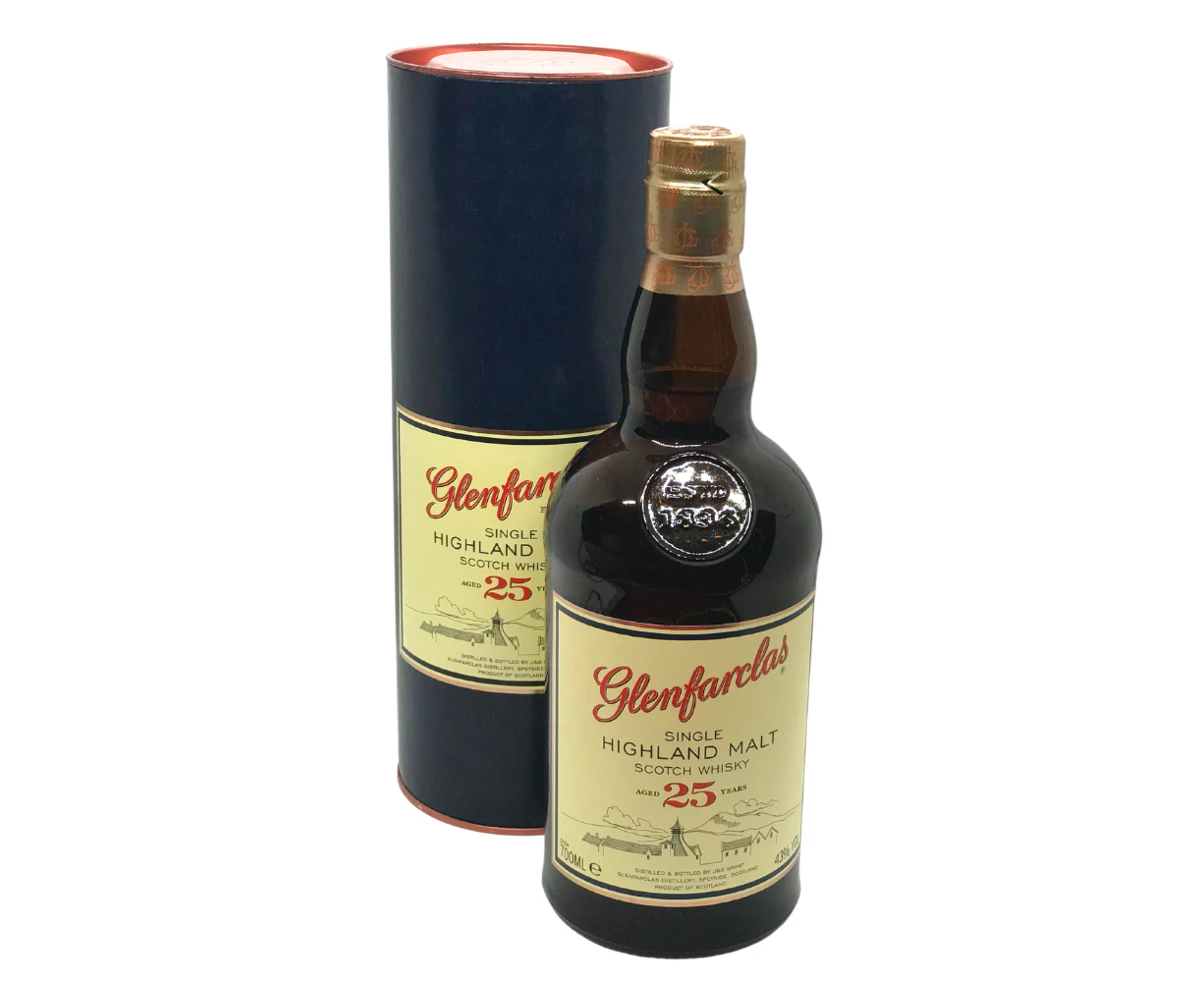 Glenfarclas 25 Year Old Highland Malt Scotch Whisky 700mL