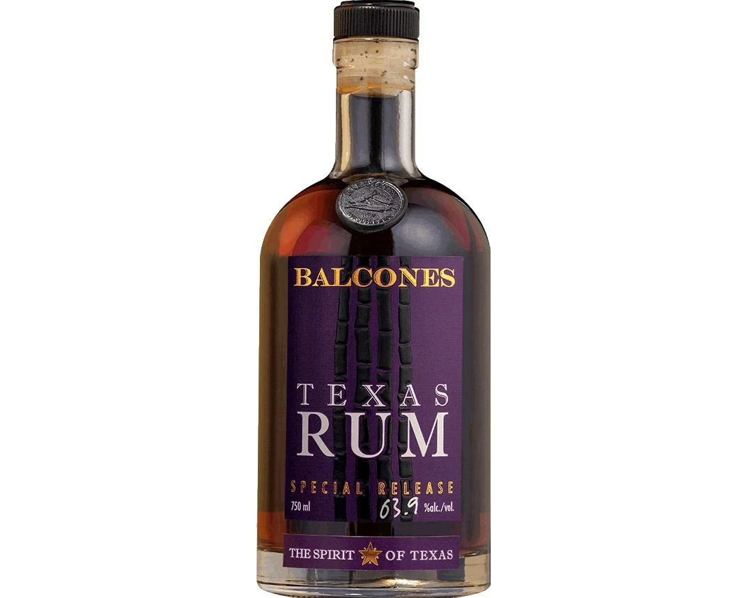 Balcones Texas Rum 750ml @ 62% abv